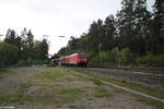 185 285-4 + 185 243-3 mit Rocktainerzug in Ochenbruck.