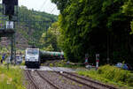 Die an die VTG-Tochter Retrack Germany GmbH (Hamburg) vermietete Railpool 186 538-5  Mikkel  (91 80 6186 538-5 D-Rpool) fährt am 22 Mai 2025 mit einem Kesselwagenzug durch Kirchen an der Sieg in Richtung Siegen. Laut Gefahrgut-Warntafel ist das Ladegut ist Ethanol (Ethylalkohol) umgangssprachlich auch Alkohol/Spiritus genannt. 

Die Bombardier TRAXX F140 MS(2E) wurde 2020 von Bombardier in Kassel unter der Fabriknummer 35653 gebaut und an die Railpool ausgeliefert. Die Multisystemlokomotive hat die Zulassungen bzw. besitzt die Länderpakete für Deutschland, Österreich, Polen, Tschechien, Slowakei, Ungarn und die Niederlande (D/A/PL/CZ/SK/H/NL).
