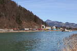 193 878 und 193 912 waren am 5. Mrz 2025 bei Kufstein in Richtung Innsbruck unterwegs.