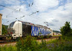 Die 193 770-5 (91 80 6193 770-5 D-LM) der Lokomotion Gesellschaft fr Schienentraktion mbH (Mnchen) fhrt am 16.06.2017 mit einem Gterzug durch Brohl in Richtung Sden.