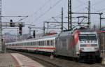 101 144 zum 15 mal mit IC nach Frankfurt am Main am 07.03.12 in Eisenach