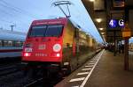 101 016 mit IC 2356 von Ostseebad Binz nach Frankfurt am Main Flughafen am 03.11.12 in Fulda