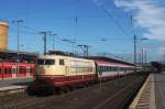 103 113 mit IC 119 von Münster nach Innsbruck am 29.08.14 in Koblenz