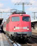 110 429-8 mit RE nach Frankfurt am 08.03.10 in Fulda