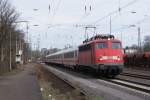 113 267-9 + 113 309-9 mit dem IC 2862 in Solingen Hbf am 30.03.2010 um 12:50 Uhr 