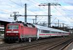 120 112-8 mit ErsatIC 2800 nach Frankfurt/Main Hbf am 12.09.11 in Fulda