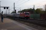 120 149-0 mit dem IC 1920 von Frankfurt(Main)Hbf nach Berlin Hbf (tief) in Rathenow.