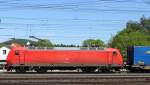 145 044 mit LKW Walter KLV am 17.05.12 in Fulda