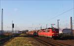 151 026 und 151 031 am 17.01.15 in Hilden