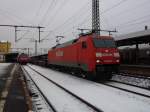 152 002 mit Gterzug am 01.12.10 in Fulda