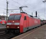 152 013 mit Gterzug am 05.02.11 in Fulda