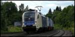 182 564 der WLC mit Containerzug am 20.06.14 in Sterbfritz