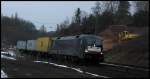 182 569 von boxxpress mit Containerzug am 24.01.15 in Götzenhof