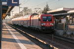 182 022-4 mit dem RE1 (RE 18185) von Brandenburg Hbf nach Frankfurt(Oder) im Brandenburger Hbf.