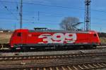 Und mal schnell  draufgehalten  auf die 185 399 am 01.04.2011 in WRS.