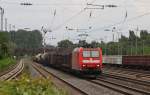 185 054 durchfuhr Dsseldorf Rath am 06.08.11