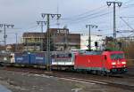 185 346 mit Gterzug am 01.11.11 in Fulda