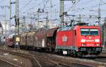 185 212 mit Gterzug am 03.03.12 in Fulda