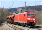 185 150 mit Gterzug am 02.04.13 in Jossa