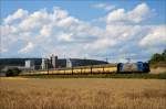 185 514 mit ARS-Altmann-Autozug in Richtung Sden am 10.08.13 in Karlstadt