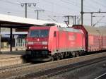 185 276-3 mit Gterzug am 17.03.10 in Fulda