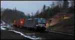 193 870 von boxxpress mit Containerzug am 24.01.15 in Götzenhof