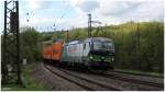 193 218 OHE mit Containerzug am 07.05.15 in Jossa