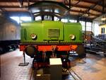 Siemens Halske Lok Nr.3 im Technik Museum in Berlin am 06.10.2016.