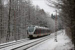 VIAS 231102 mit RB91 von Hagen nach Siegen am 04.01.2025 in Kreuztal Littfeld