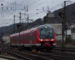 440 318 mit RB nach Schweinfurt am 15.01.11 in Gemnden