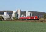 440er als RE nach Wrzburg am 02.10.11 bei Karlstadt