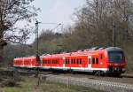 440 818 und ein weitere 440er als RB nach Schlchtern am 04.04.12 in Vollmerz  