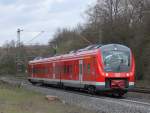 440 302 als RB nach Gemnden am 10.04.12 in Vollmerz