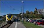 Der DB 1440 861 Alstom Coradia Continental beim Halt in Schluchsee. 

Auch hier zeigt sich die markante Kirche von Schluchsee.

25. Sept. 2023