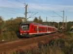 Der 440 203 am 08.10.2010 unterwegs bei Sandbach.