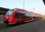 2442 229-7 der Werdenfelsbahn von DB Regio Oberbayern stand am Morgen des 17.11.2018 im Rostocker Hbf