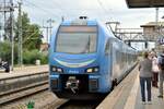 Go-Ahead ET 4.41 94 80 1428 045-7 D-GABY von Stadler in Memmingen am 29.07.2022.