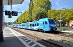 ET 4.29 der GoAhead Bayern in Lindau-Reuttin am 12.09.2022.