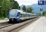 ET 310 und ET 319 Meridian 94 80 1430 910-7-D-BON in Prien am 11.08.2019.