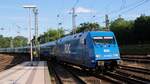 RDC/RAG 101 071-9 mit SJ Nachtzug Einfahrt HH-Hbf 19.06.2024 M.S/D.P 