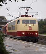 DB 103 184-8 mit IC nach Köln...HH-Harburg 26.09.2010 III