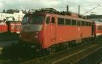 DB E10 360/ 110 360-5 München Hbf 07.02.2008