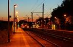 112 155-7 mit der abendlichen Regionalbahn nach Neumünster.