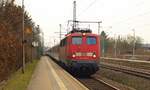 Da kam er noch Vormittags...E10 205/115 205-7 mit dem CNL 472 aus Basel bei der Durchfahrt in Schleswig.