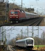 Obwohl der IC nach Köln schon seit Jahren mit Steuerwagen im Wagenfinder an den Bahnhöfen angezeigt wird kam es eher sehr sehr selten vor das auch mal ein Steuerwagen mit am Zug war....Heute