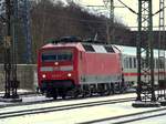 DB 120 119-3, Hamburg-Harburg, 06.03.2010