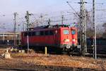 140 070-4 der EBM Cargo steht abgestellt am alten Gbf HH-Harburg(Bild wurde vom Parkplatz aufgenommen).