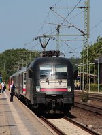 Kleine Überraschung am gestrigen Tage...182 561-1 hatte die Ehre den IC 1981 von Flensburg nach München zu ziehen.