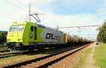 AlphaTrains/CFL Cargo 185 534-5(Unt.Bombardier Services Kassel FW 510, 26.06.2012)wird hier für die Abfahrt vorbereitet und wird in Kürze Padborg Gbf/DK verlassen.