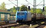 AlphaTrains/CFL Cargo 185 519-6 mit dem DGS 95716(Padborg-Eichenberg-Deuna Werksbhf)rauscht hier durch Schleswig.